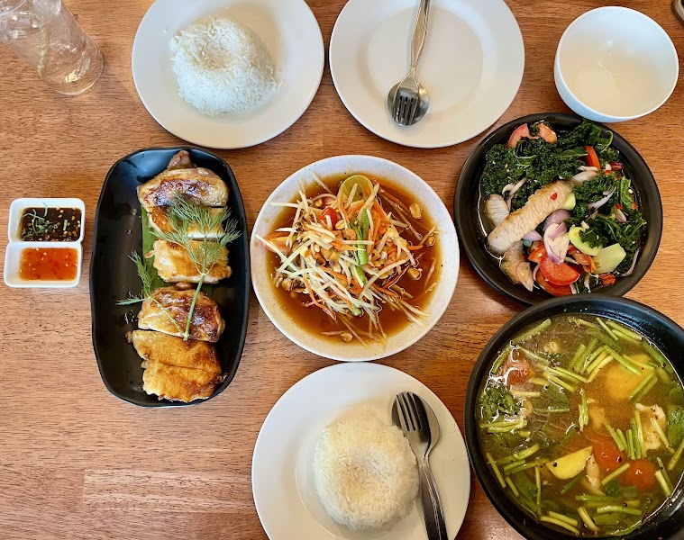 ส้มตำหลังสวน บางปู ร้านอาหารบางปู ร้านอาหารสมุทรปราการ — photo 4